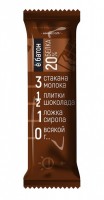 Ёбатон батончик со вкусом шоколада в шоколадной глазури - Магазин полезного питания jiva124.ru
