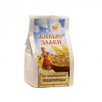 Хлопья пшеничные пророщенные 300 гр, Дивинка - Магазин полезного питания jiva124.ru