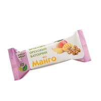 Большой батончик фруктово-ореховый  Манго, 80 гр - Магазин полезного питания jiva124.ru